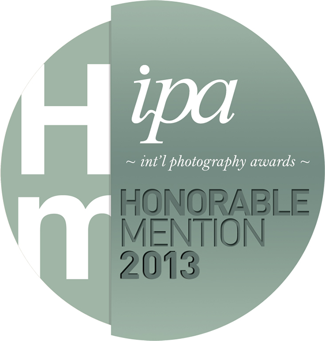 Honorable mention in IPA International photography awards professional 2013